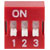 R-TECH 800021 DIL Switch 3-way 6-pin