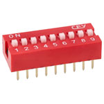 R-TECH 800026 DIL Switch 9-way 18-pin