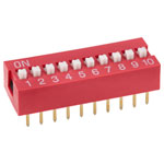 R-TECH 800027 DIL Switch 10-way 20-pin