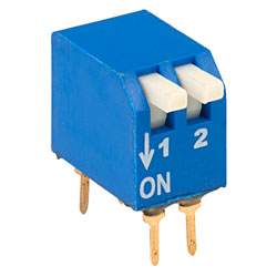 ECE EPG102A 2 Pole 4 Pin Piano DIL Switch