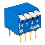 ECE EPG104A 4 Pole 8 Pin Piano DIL Switch