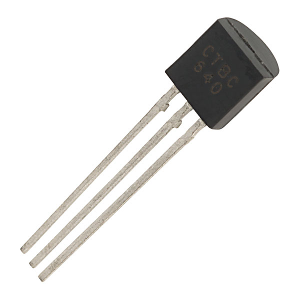 CDIL BC640 TO92 80V PNP Low Frequency Transistor | Rapid Online