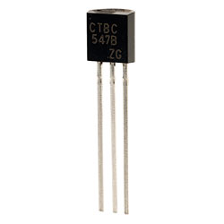 TBC547B Transistor NPN TO92 50V CDIL | Rapid Electronics