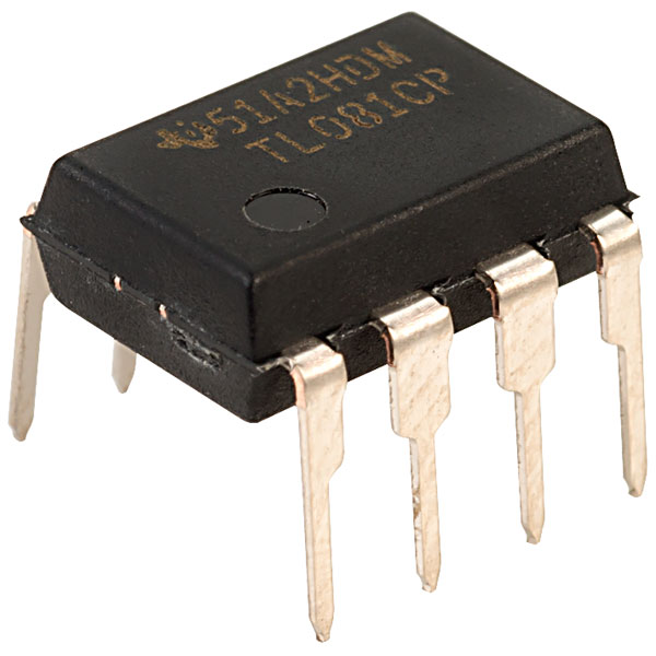  TL081CP Bi-Fet Single Operational Amplifier