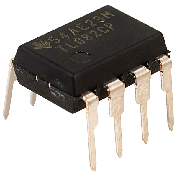 Pack of 100 Texas Instruments TL082CP Operational Amplifier