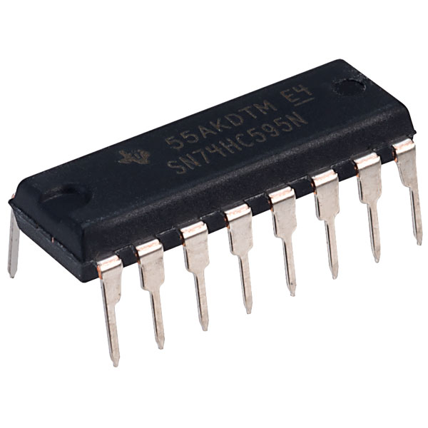 Texas Instruments SN74HC595N 8-bit Shift Register DIP16