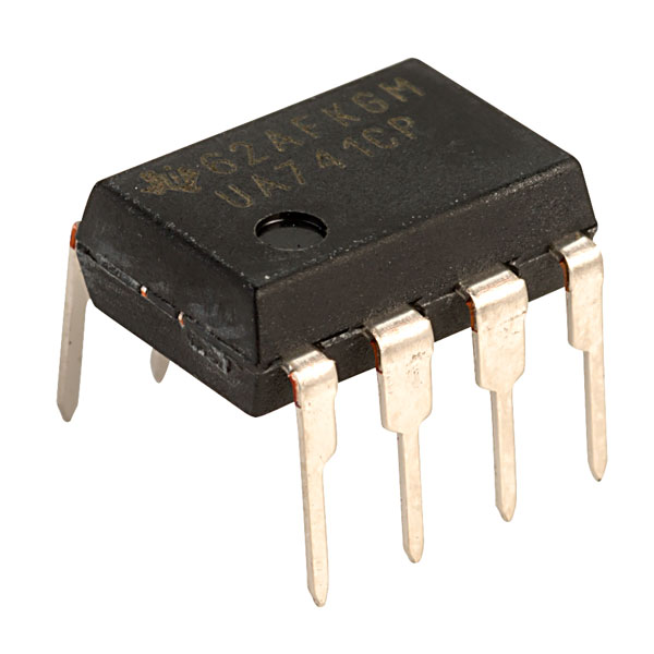 Texas Instruments UA741CP Single Op AMP DIL-8