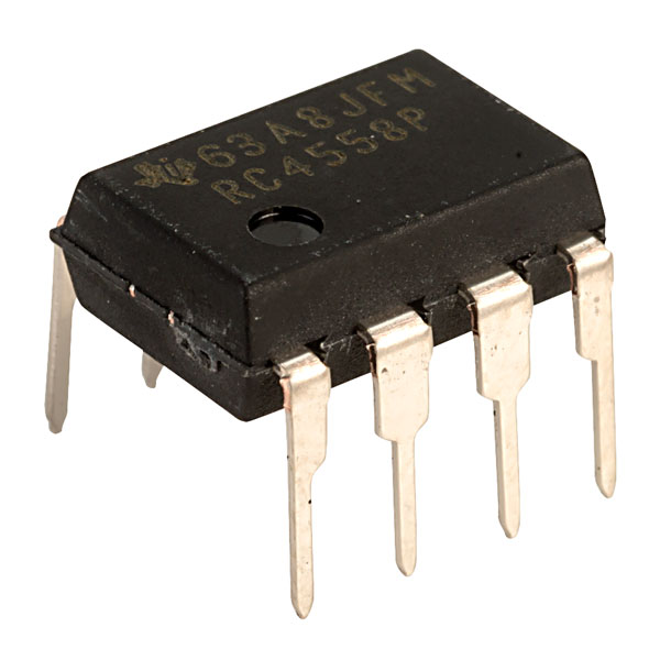 Texas Instruments RC4558P Dual High Performance OP Amplifier