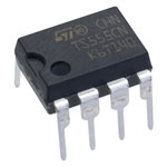 ST TLC555CP CMOS Timer DIL-8