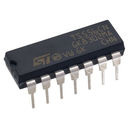 ST TS556CN Dual CMOS Timer DIL14