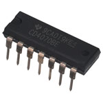 TI CD4070BE Quad 2 Input Exclusive OR Gate