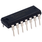 Texas Instruments CD4093BE Quad 2 Input NAND Schmitt Trigger