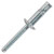 Sealey MB6332 Steel Structural Rivet Zinc Plated 6.3 x 32mm Pack of 100