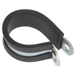 Sealey PCJ32 P-Clip Rubber Lined Ø32mm Pack of 25