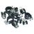 Sealey PCJASS P-Clip Rubber Lined Assortment 60pc
