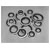 Sealey AB010DS Bonded Seal (Dowty Seal) Assortment 88pc - Metric