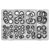 Sealey AB010DS Bonded Seal (Dowty Seal) Assortment 88pc - Metric
