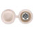 Sealey NPW50 Number Plate Screw & Flip Cap Ø4.2 x 19mm White Pack of 50