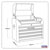 Sealey AP28104 Topchest 4 Drawer Retro Style