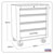 Sealey AP28204 Rollcab 4 Drawer Retro Style