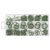 Sealey ACOR225 Air Conditioning Rubber O-Ring Assortment 225pc - Metric