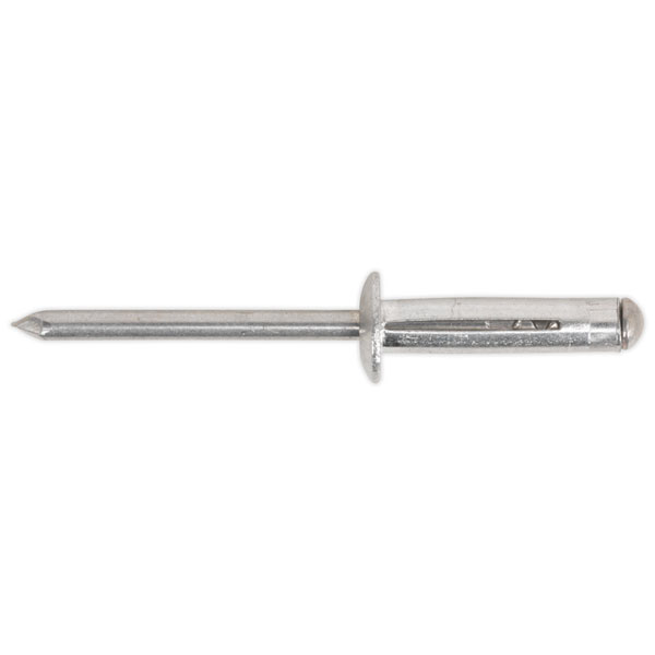 Sealey Load Spreading Aluminium Rivet Standard Flange 4.8 X 23MM Pack of 200