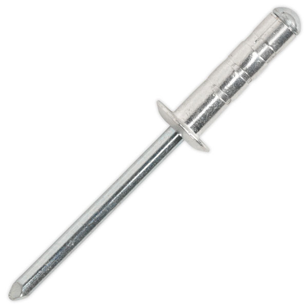 Sealey RM3213S Aluminium Multi-Grip Rivet Standard Flange 3.2 x 13mm Pack of 200