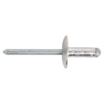 Sealey RM4813L Aluminium Multi-Grip Rivet Large Flange 4.8 x 13mm Pack of 200