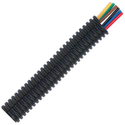 Sealey CTS1210 Convoluted Cable Sleeving Split Ø12-16mm 10m