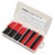 Sealey HST501BR Heat Shrink Tubing Assortment 180pc 50 & 100mm Black & Red