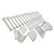 Siegen S01084 Multipurpose Spanner Set 50pc Metric