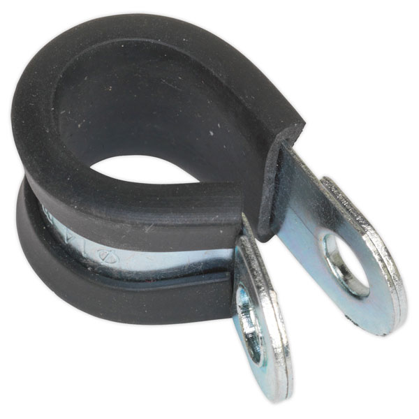  PCJ13 P-Clip Rubber Lined Ø13mm Pack of 25