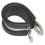 Sealey PCJ21 P-Clip Rubber Lined Ø21mm Pack of 25