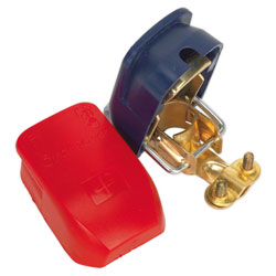 Sealey BTQK12 Quick Release Battery Clamps Positive-Negative Pair