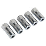 Sealey GGE5 Hydraulic Connector 4-Jaw Heavy-Duty 1/8"BSP Pack of 5