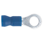 Sealey BT25 Easy-Entry Ring Terminal Ø5.3mm (2BA) Blue Pack of 100