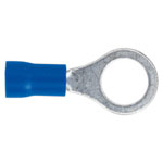 Sealey BT27 Easy-Entry Ring Terminal Ø8.4mm (5/16") Blue Pack of 100