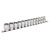 Sealey AK2742 Socket Set 13pc 1/2Sq Drive Lock-On 6pt Metric