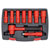 Sealey AK7942 Insulated Socket Set 9pc 3/8Sq Drive 6pt WallDrive® VDE Approved