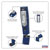 Sealey LED3602B Rechargeable 360° Inspection Light 7 SMD & 3W SMD LED Blue Li-on