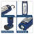 Sealey LED3602B Rechargeable 360° Inspection Light 7 SMD & 3W SMD LED Blue Li-on