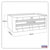 Sealey AP28102BWS Mid-Box 2 Drawer Retro Style - Blue with White Stripes