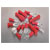 Sealey AB039RT Crimp Terminal Assortment 260pc Red