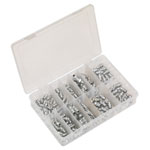 Sealey AB009GN Grease Nipple Assortment 130pc - Metric, BSP & UNF