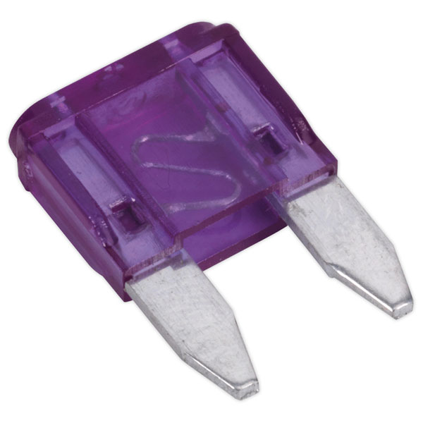 Sealey MBF350 Automotive MINI Blade Fuse 3A Pack of 50