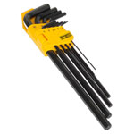 Siegen S01092 Hex Key Set 9pc Extra-Long Metric