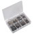 Sealey AB043SE O-Clip Single Ear Assortment 160pc Stainless Steel