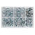 Sealey AB044DE O-Clip Double Ear Assortment 140pc Zinc Plated