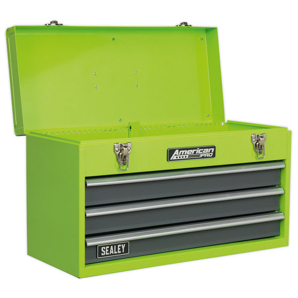 Sealey Ap9243bbhv Tool Chest 3 Drawer Portable Bb Runners Hi