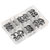 Sealey AB011DS Bonded Seal (Dowty Seal) Assortment 84pc - BSP